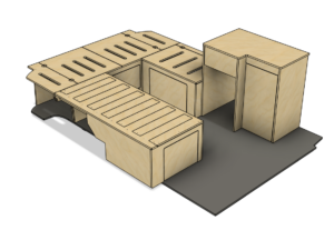 Campermeubelset 'Melbourne' - VW Transporter T5 & T6