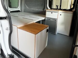 Camper Meubelset Vast Bed + Keukenblok Trafic - lengte 2