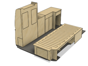 Campermeubelset 'Sydney+Brisbane' - VW Transporter T5 & T6