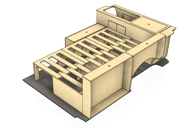 Campermeubelset ‘Townsville’ - VW Transporter T5 & T6 - Afbeelding 6