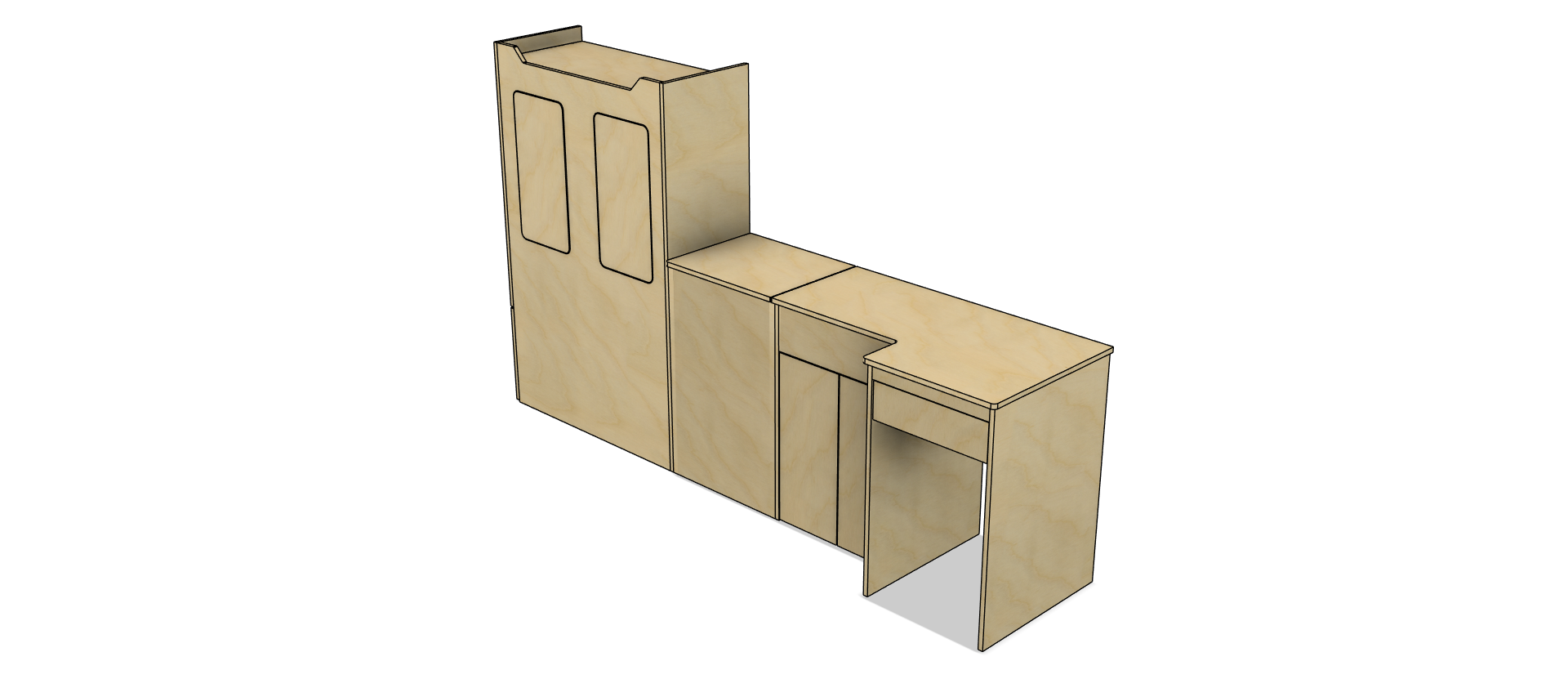 Camper Kastenwand ‘Sydney UNI' - Afbeelding 5