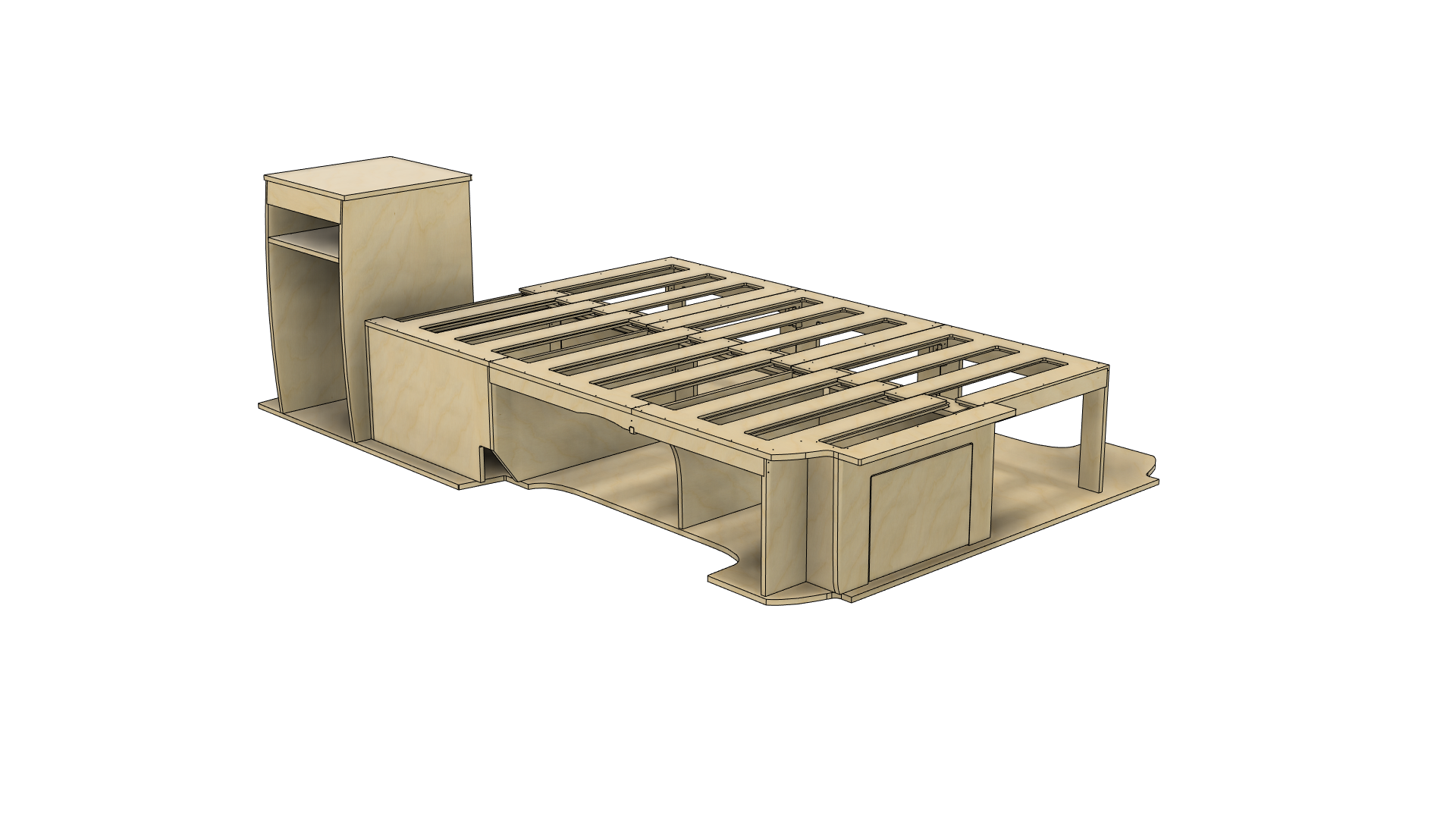 Campermeubelset 'Adelaide' - VW Transporter T5 & T6 - Afbeelding 7