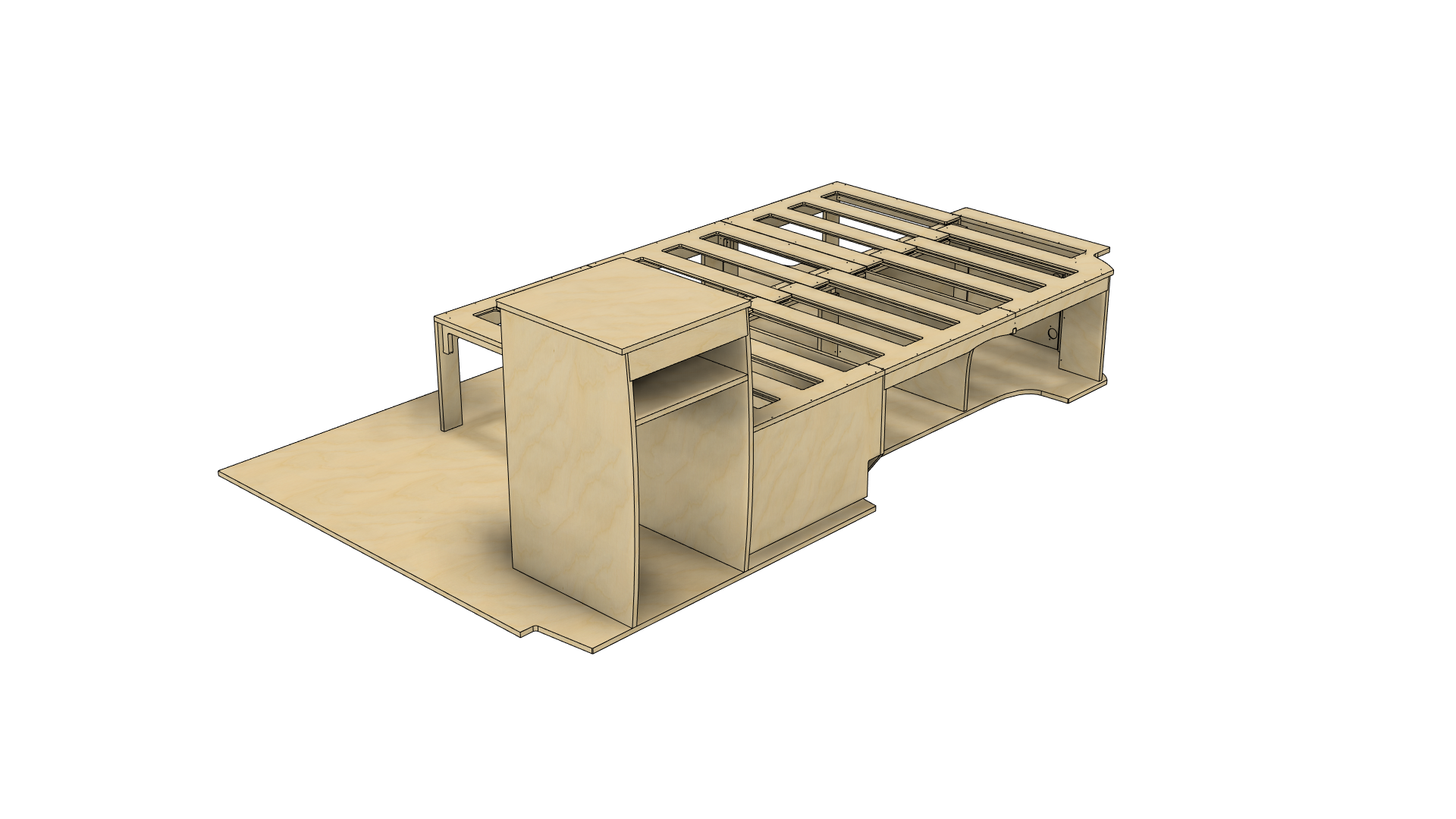 Campermeubelset 'Adelaide' - VW Transporter T5 & T6 - Afbeelding 8