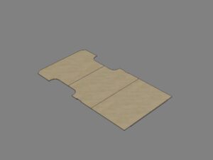 Vloer incl. onder stroken Mercedes Sprinter L2