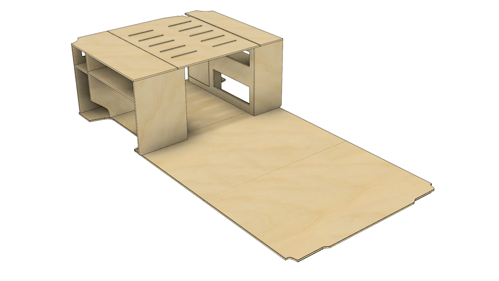 Breedtebed- Fiat Ducato Camper