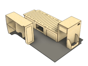 Campermeubelset ‘Fremantle’ - VW Transporter T5 & T6